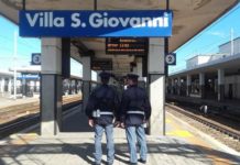 Villa San Giovanni: Polizia evita lo scontro tra tifoserie del Catania e del Cosenza.