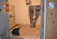 Rinvenute munizioni all’interno di una cabina enel