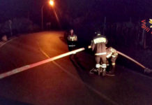 Paola, casa va in fiamme, tanta paura per due anziani