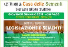 CIRELLA, INCONTRO PER LA COSTRUZIONE DELLA CASA DELLE SEMENTI DELL’ALTO TIRRENO COSENTINO