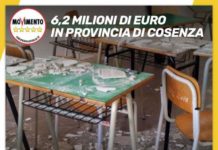 6,2 MILIONI DI EURO ALLA PROVINCIA DI COSENZA PER LA SICUREZZA DI SCUOLE E STRADE