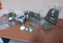 Spaccio di Marijuana e hashish, arrestato 41enne incensurato