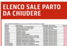 All’Ospedale di Cetraro nascono meno di 500 bambini all’anno