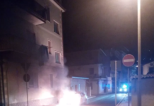 9 Automobili date alle fiamme nella notte in Calabria