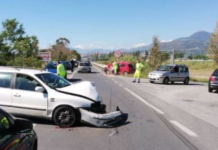 Tirreno cosentino, incidente stradale sulla ss18