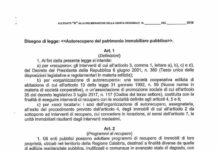 APPROVATA LA LEGGE REGIONALE SULL’AUTORECUPERO DEGLI IMMOBILI PUBBLICI VUOTI E ABBANDONATI