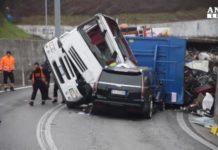 Grave incidente nel cosentino, tir contro auto guidata da donna incinta