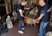 Operazione ANTIQUES, Ricettazione di opere d’arte arresti anche in Calabria