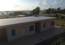 Pizzo, colata di cemento sull’arenile, é polemica