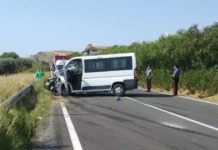BRANCALEONE. SCONTRO FRONTALE SULLA SS106: UN MORTO E DUE FERITI