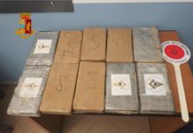 Fermato allo svincolo Cosenza Nord con 10 chili di cocaina purissima