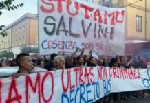 Cosenza non si Lega, un pomeriggio di passione, popolo e legalitá