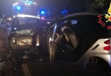 Gravissimo incidente sulla SS18, coinvolte 3 auto, ferita donna in gravidanza