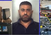 Ndrangheta corrieri e Mafia, calabrese arrestato a Catania con 6 chili di coca
