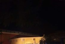 Amantea, incendio nell’auditorium delle ex scuole medie G. Mameli