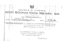L’impero di Franco Muto raccontato dal Nucleo Regionale di Polizia Tributaria di Bari