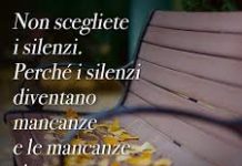 Calabria, e i tanti tipi di silenzio