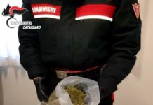 IN AUTO AVEVA 10 CHILI DI MARIJUANA, ARRESTATO 46ENNE