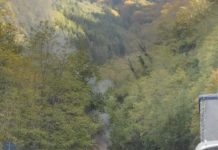 Paura sulla Paola-Cosenza (ss107) auto in fiamme