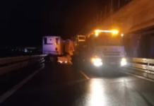 Paura nel Cosentino, camion sbanda sull’autostrada
