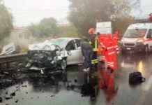 Incidente stradale sulla 107, cinque feriti,due minorenni