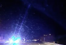 Nella bufera di vento Incidente stradale sulla SS18