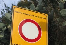 San Lucido, frana nel versante sud, é allarme