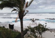 Amantea colpita dal maltempo, lungomare chiuso, cedimenti e smottamenti FOTO