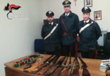 Scalea, armi in casa, arrestata una donna di 45 anni