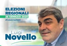 La Lega in Calabria punta su Luigi Novello, ecco i candidati che sostengono la Santelli