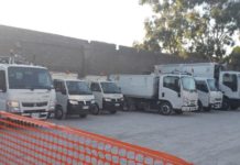 Cetraro, mezzi Ecologia Oggi parcheggiati in Via degli Oleandri, è polemica