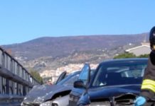 Incidente stradale sulla SS18 ad Acquappesa (Cs)