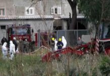 Praia a Mare, incendio nella fabbrica ex Marlane