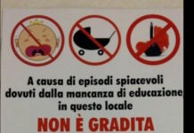 In Calabria un locale dove non possono entrare i minori di 5 anni