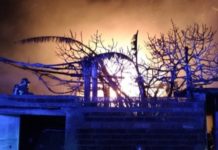 Esplodono 2 Bombole, divampa incendio, ferito vigile del fuoco, tragedia sfiorata