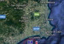 Ancora scosse di terremoto in Calabria