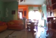 Cosenza, Terremoto, Militare eroico salva anziana allettata