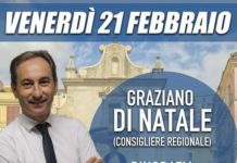 Paola, Graziano Di Natale ringrazia gli elettori nella Piazza Del Popolo