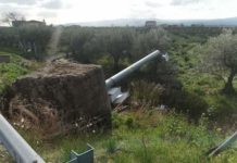 Cassano allo Ionio, abbattuto Autovelox