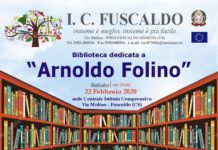 Fuscaldo, Biblioteca Dell’IC dedicata alla memoria Arnaldo Folino