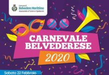 Belvedere Marittimo, sospeso il Carnevale