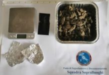 Droga in un barattolo, arrestato 29enne