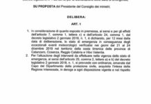 Mareggiate, fondi al Tirreno Cosentino, Tripicchio “Unione fa la forza”