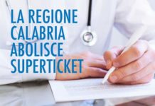 Sanità, la Regione Calabria abolisce superticket