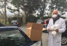 Lago (Cs) “Abbiamo donato mascherine agli ospedali di Paola e Cosenza”