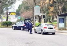 Cosenza, posti di blocco e controlli su tutto il territorio