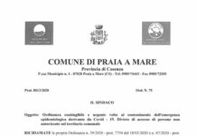 Praia a Mare “Blindata” bloccate le seguenti strade