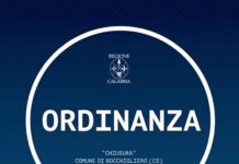 Ordinanza della Santelli, chiuso altro comune in provincia di Cosenza