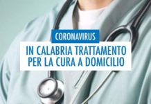 Coronavirus, in Calabria trattamento della cura a domicilio
