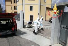 Dai Vigili del fuoco, bombole di ossigeno e medicinali alla casa di riposo “Domus Area”